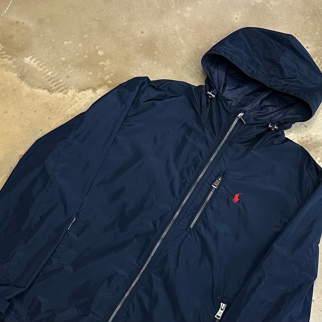 S 폴로랄프로렌 네이비 후드 바람막이 상품이미지1
