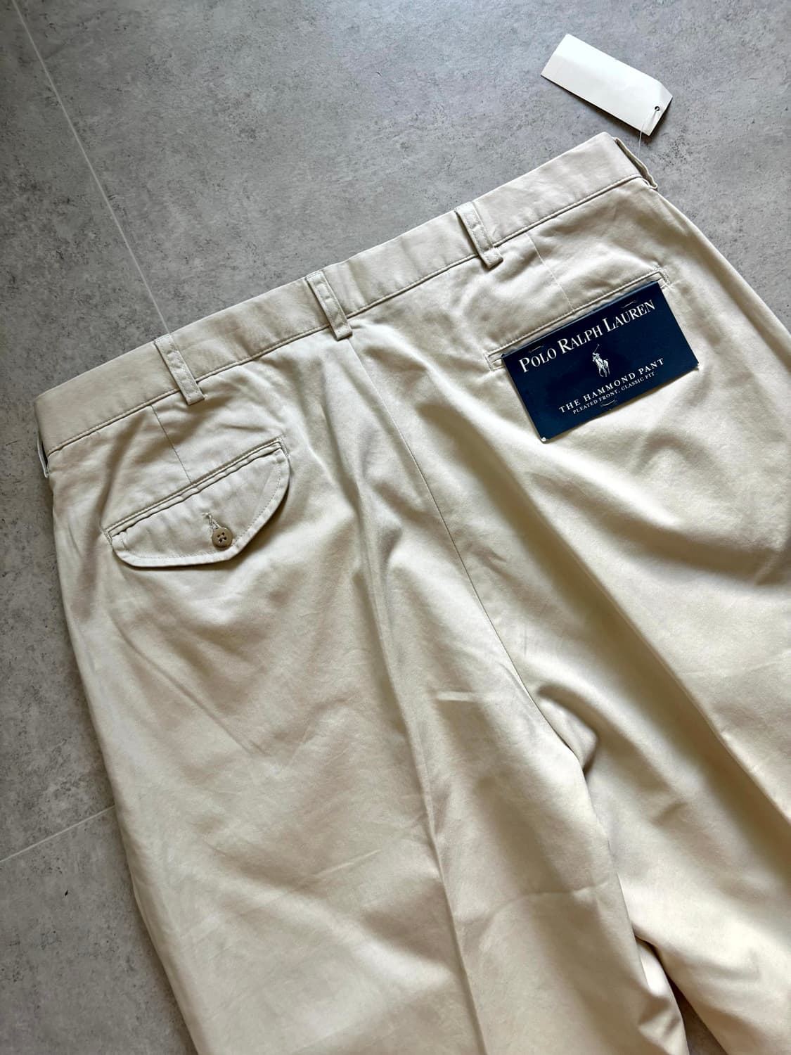 90s 폴로 랄프로렌 HAMMOND 치노 팬츠 35~36" 상품이미지10