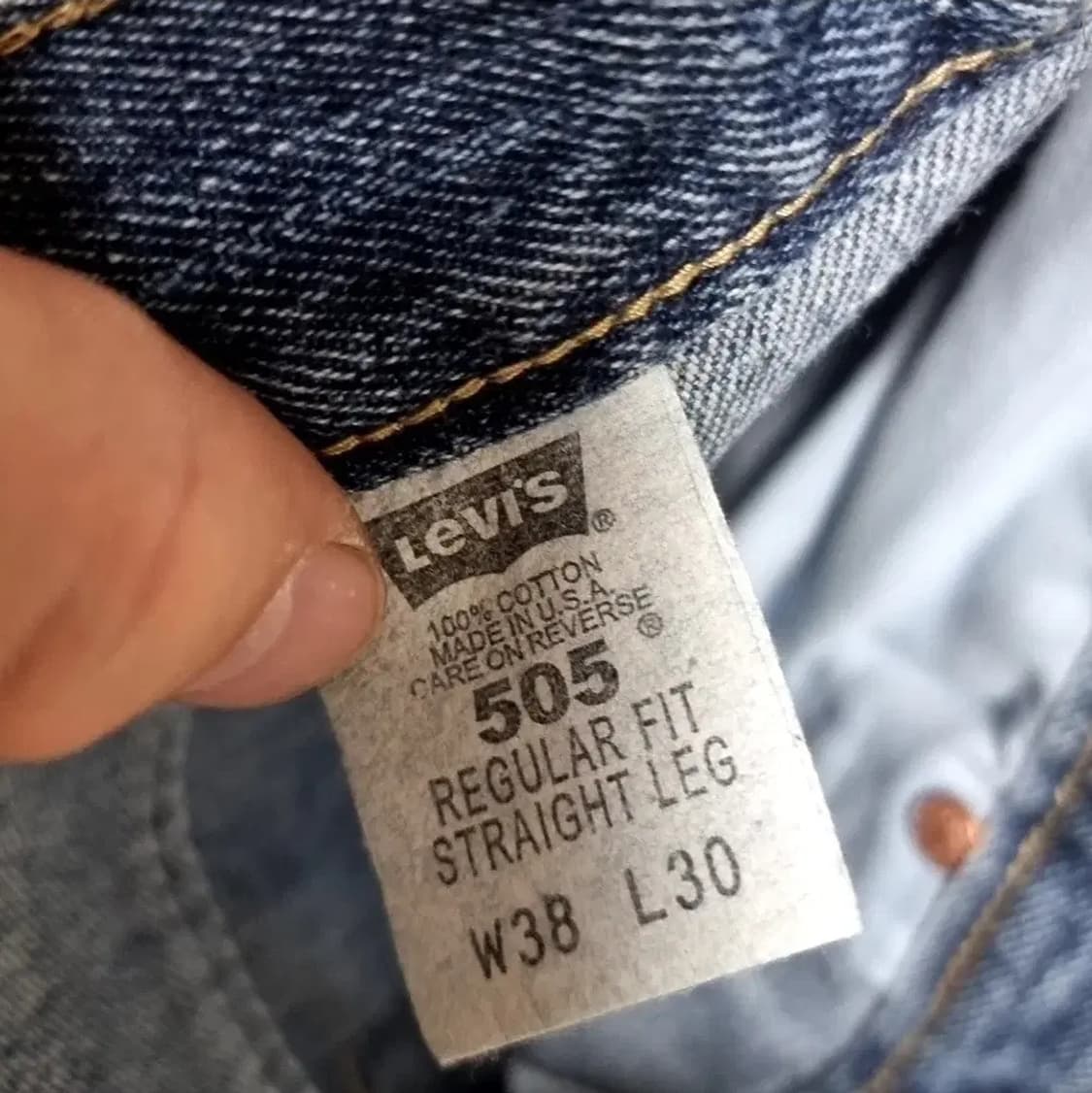 80-90년대 usa 리바이스 505(38*30) 상품이미지1