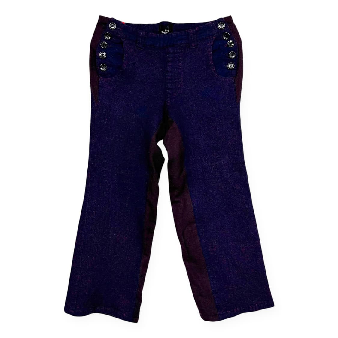 꼼데가르송 축융 울 패턴 바지 팬츠 상품이미지1