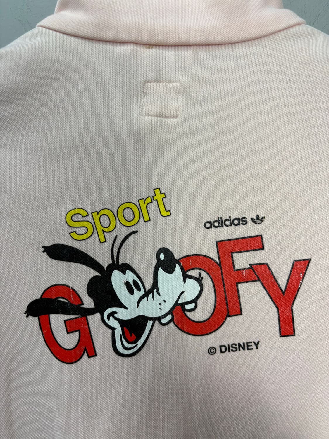 아디다스 디즈니 구피 연핑크 트랙탑져지 A3035 상품이미지5