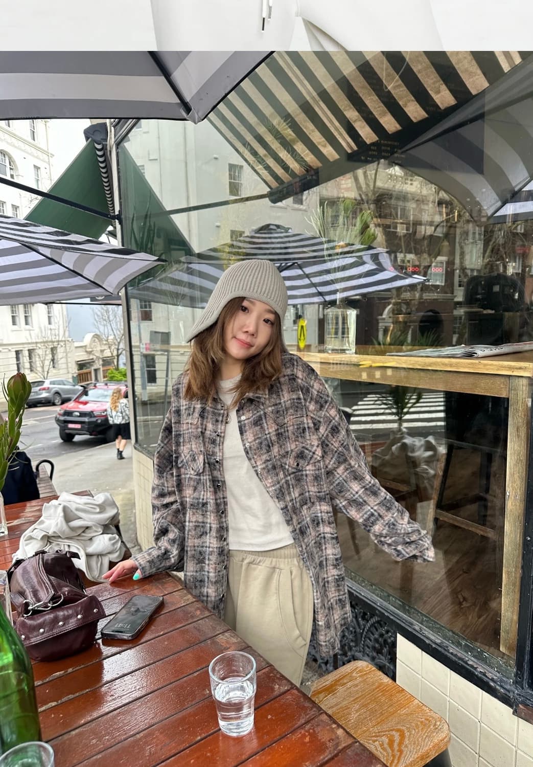 DEINET 다이닛 체크셔츠 상품이미지1