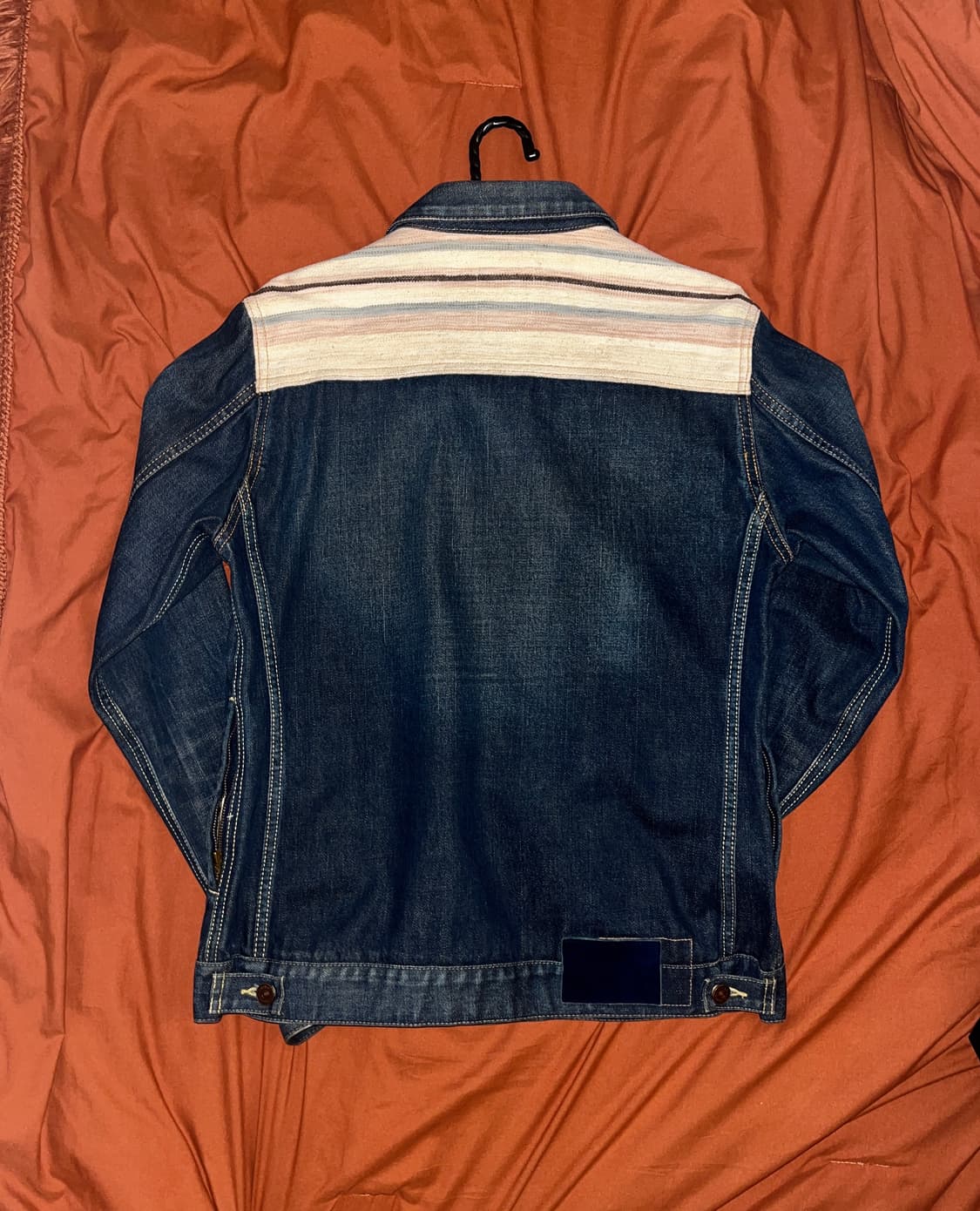 [3] 비즈빔 패치워크 데님 자켓 상품이미지2