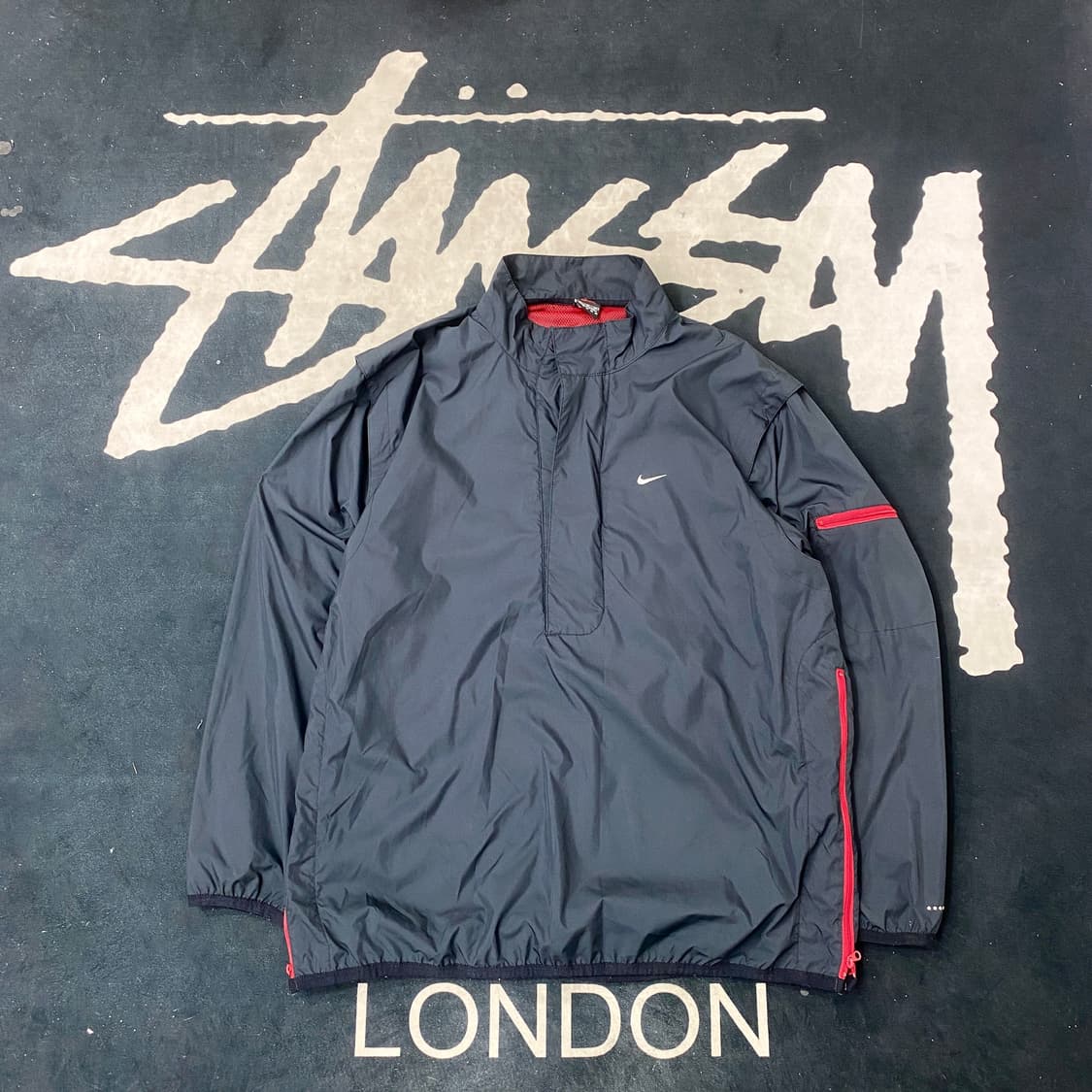 나이키 블랙 바람막이 XL 상품이미지1