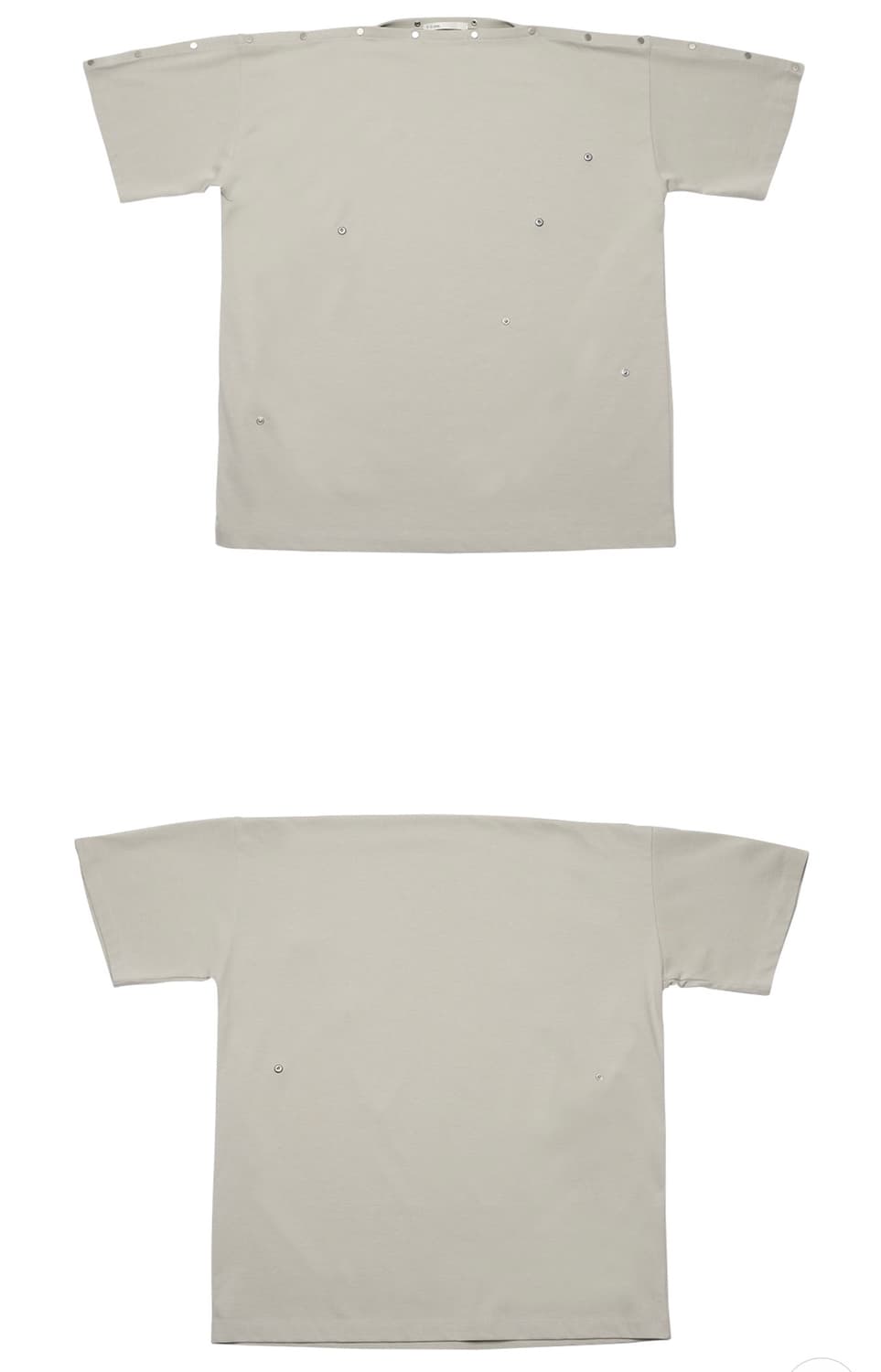 타일즈 tiles 스냅 하프 슬리브 세이지 snap half sleeve 상품이미지2