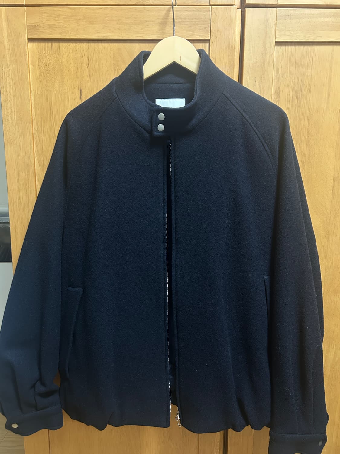 셔터 울 해링턴 자켓 L 상품이미지3