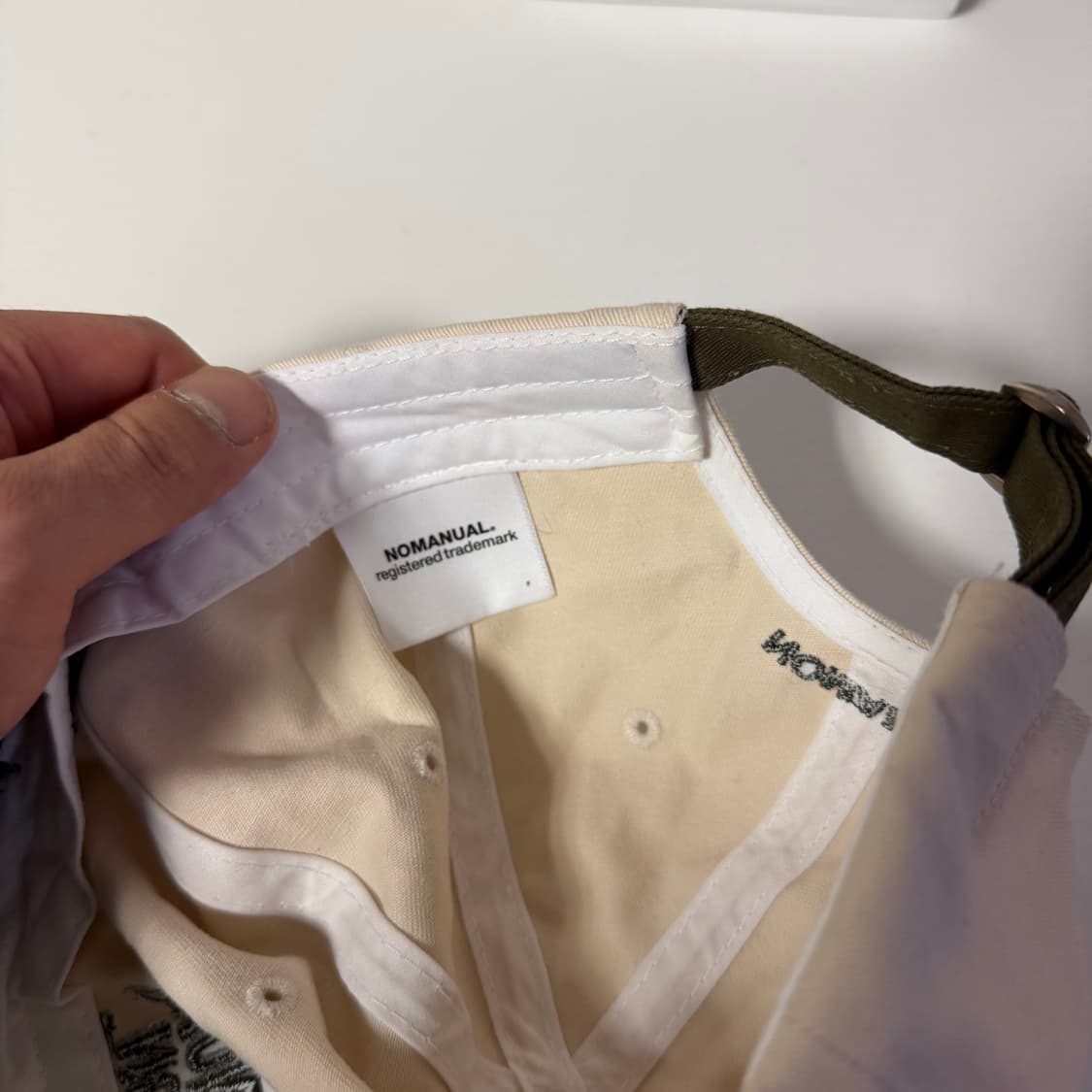 노메뉴얼 두들 볼캡 상품이미지5