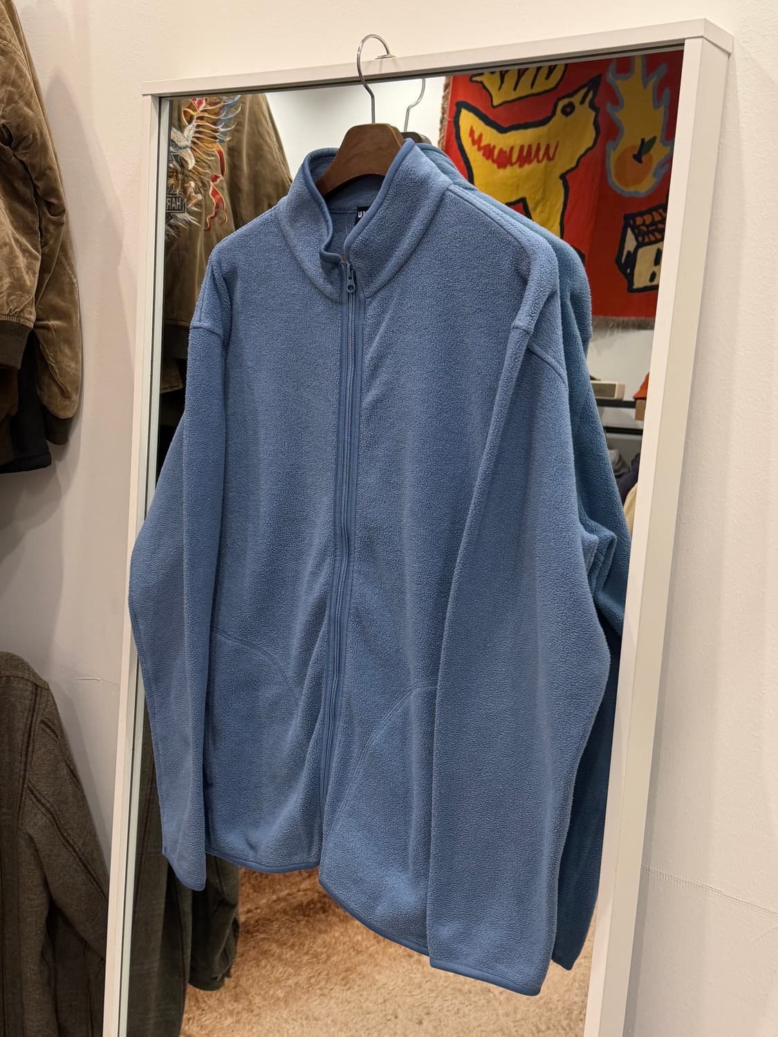 90s Uniqlo 올드 유니클로 플리스 집업 자켓 상품이미지1