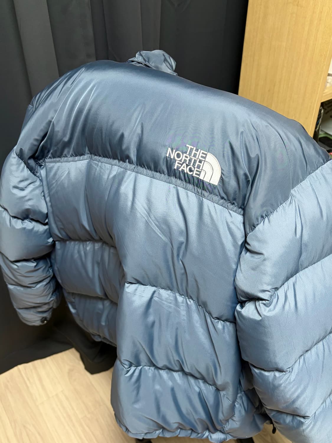 [L] 노스페이스 1996 레트로 눕시 700 해외판 애쉬 블루 숏패딩 상품이미지1