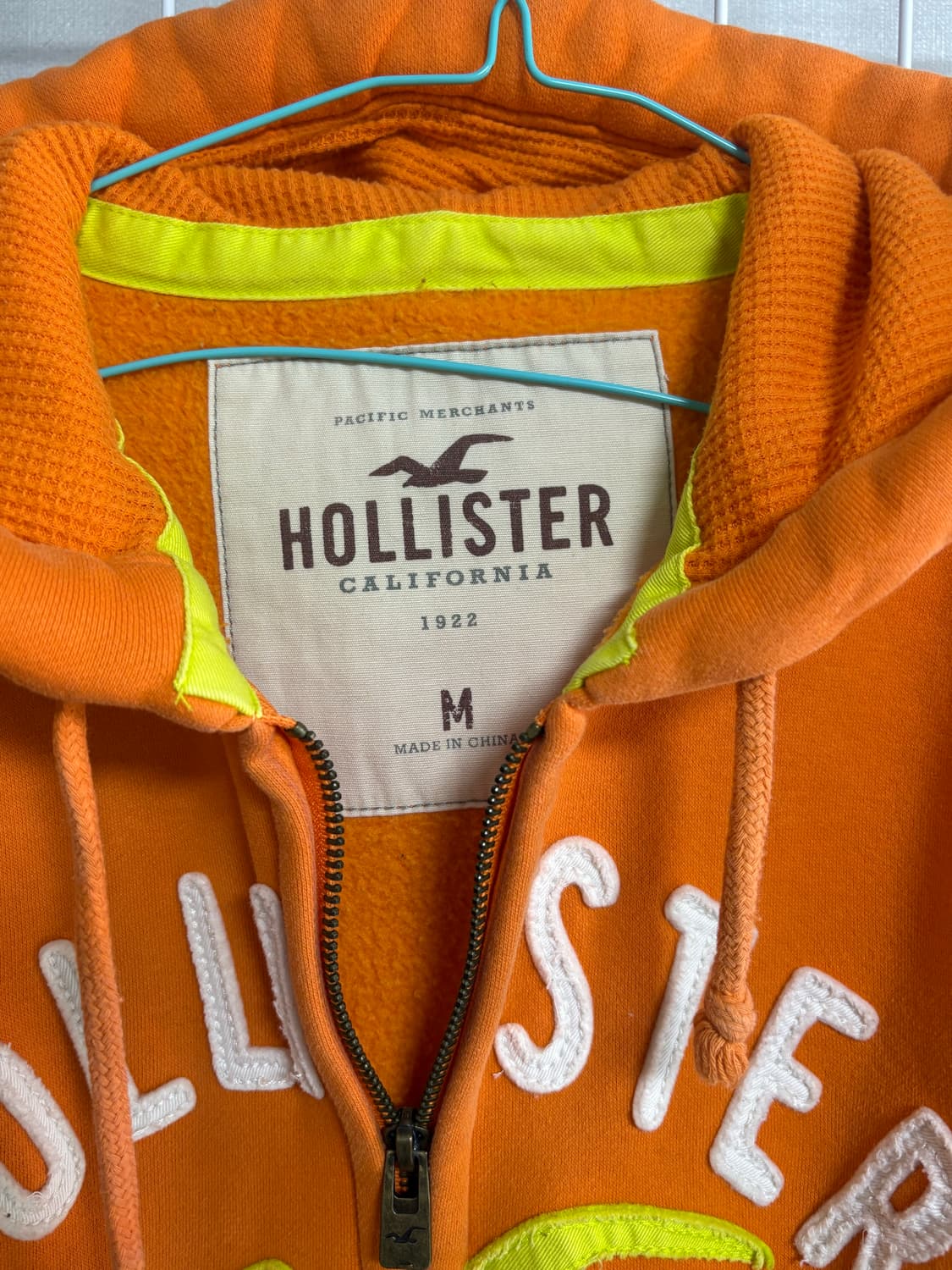 홀리스터 후드집업 오렌지 M 상품이미지2