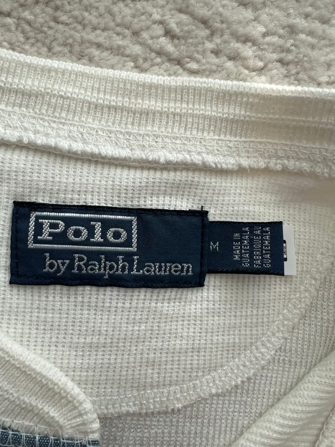 폴로랄프로렌 슬러브 와플 니트 헨리 셔츠 상품이미지4
