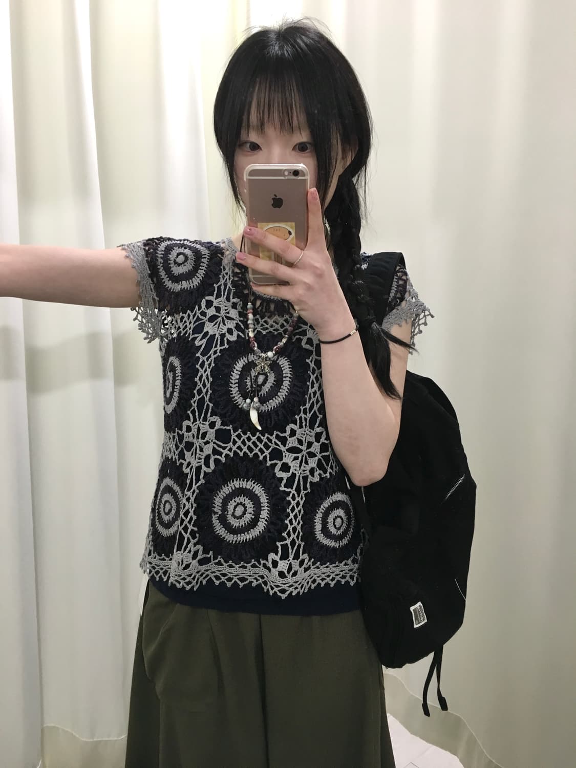 taro boba crochet knit 상품이미지8