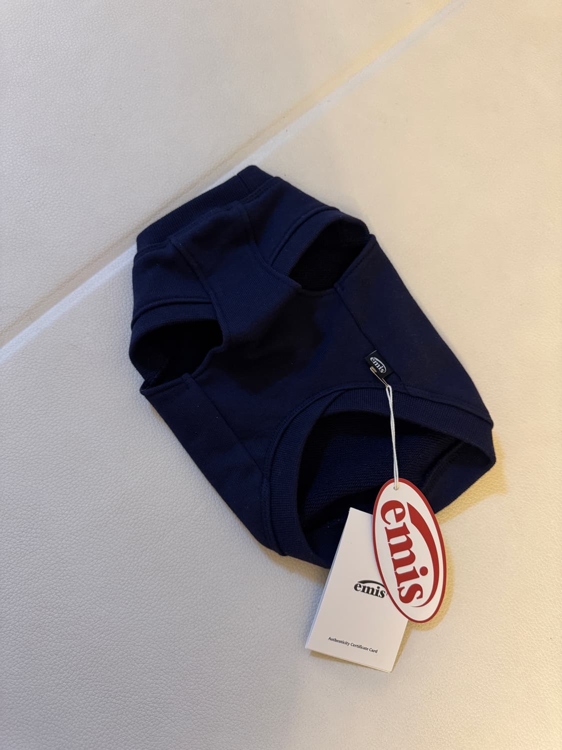 emis 이미스 강아지 티셔츠 (네이비) 상품이미지4