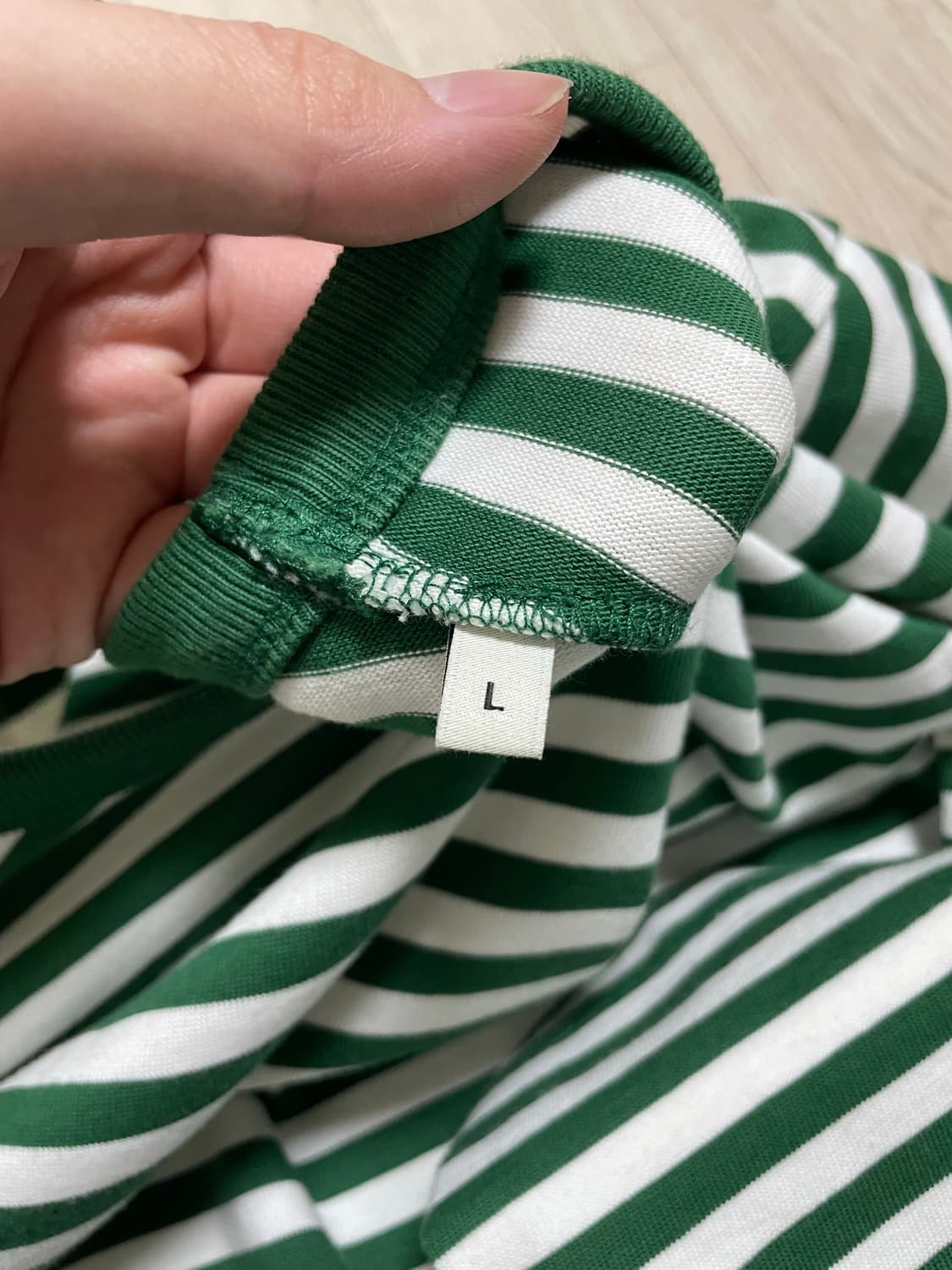 Ami 롱슬리브 그린 L 상품이미지4