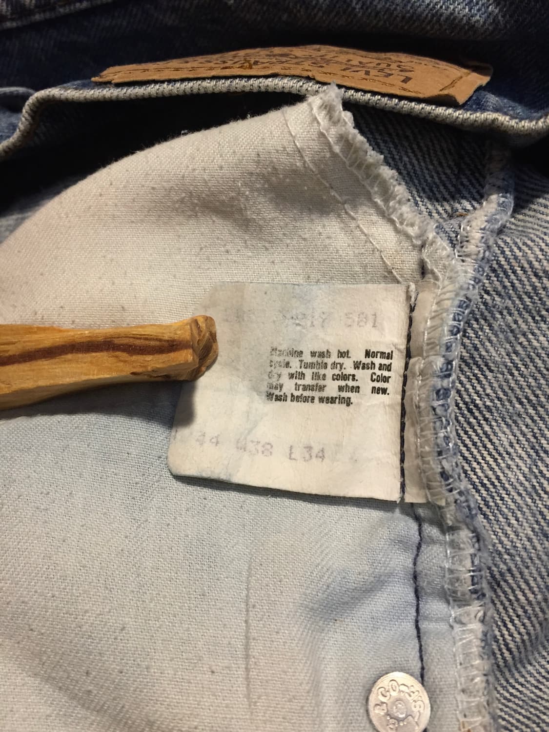 80‘s 리바이스 517 데님 굿페이딩 굿사이즈 상품이미지8