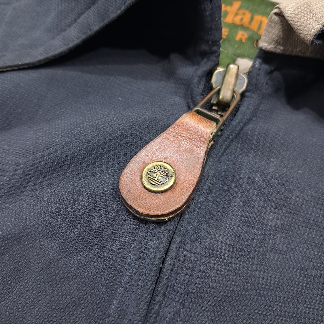 CL844 S 팀버랜드 00s 가죽풀러 네이비 블루종 자켓 아우터 상품이미지5