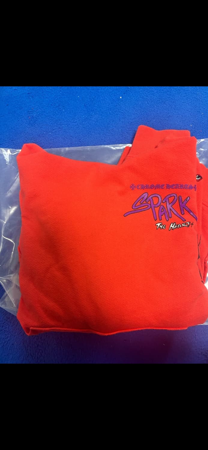 크롬하츠 메티보이 후드 레드 XL 상품이미지1