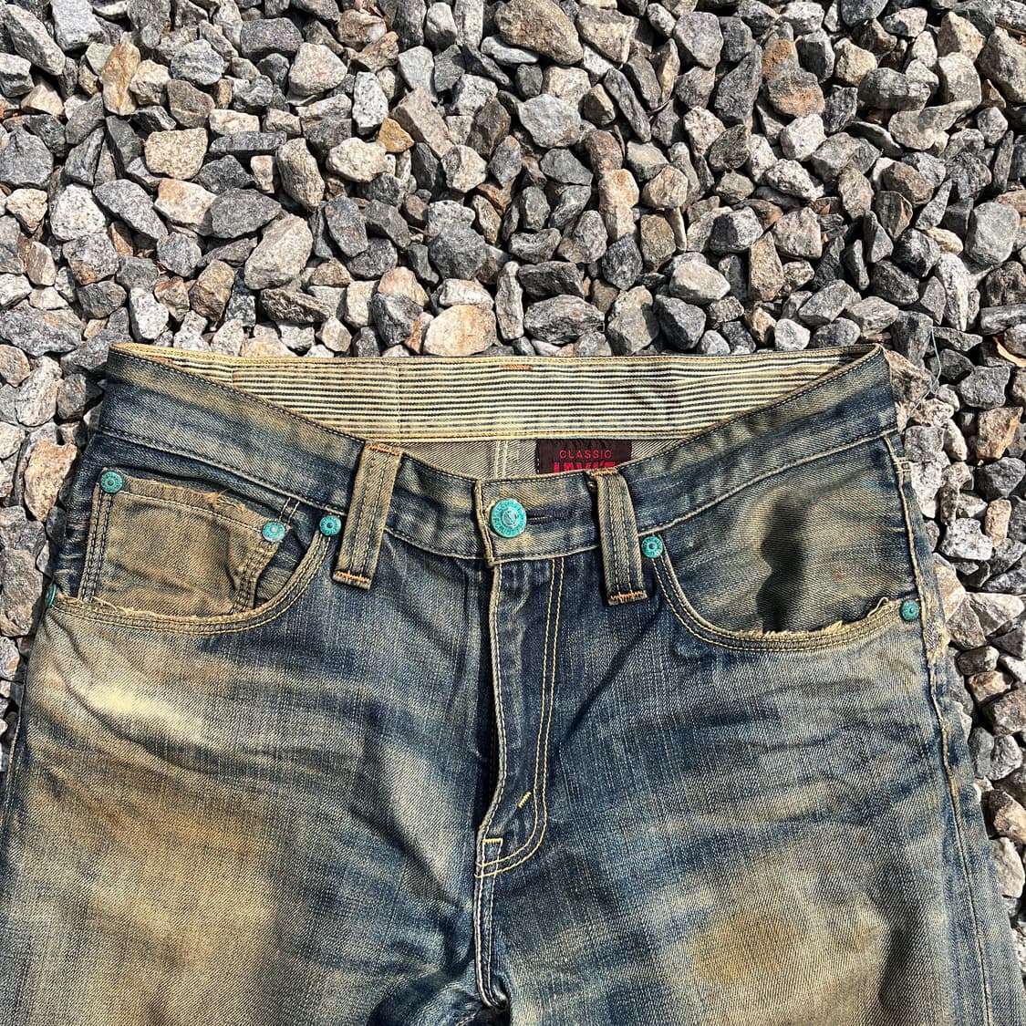 90s(made japan) 502 빈티지 리메이크 리바이스(실측확인) 상품이미지4