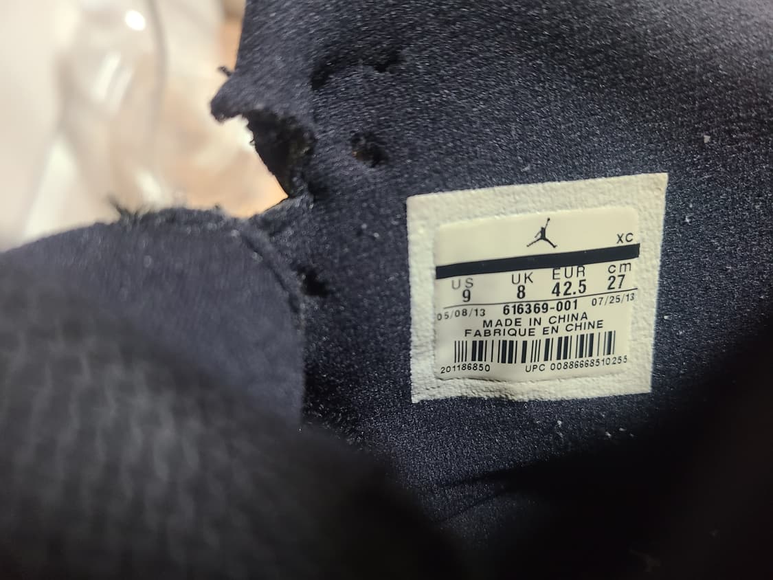 조던1 미드 레트로 브레드 270(265추천) 상품이미지10