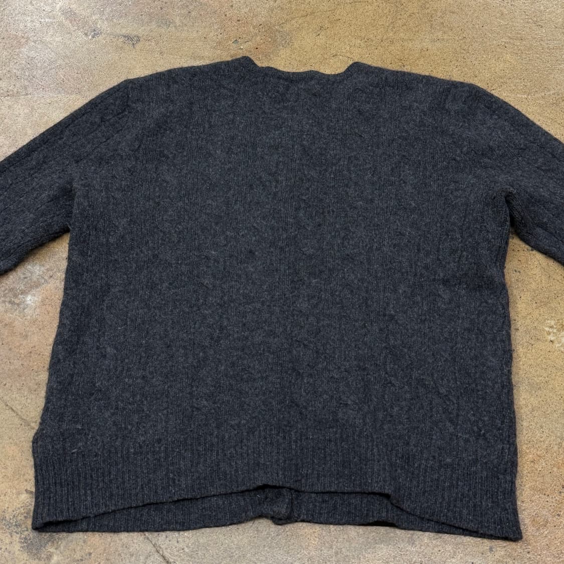 폴로 랄프로렌 딥 그레이 니트 가디건 상품이미지4