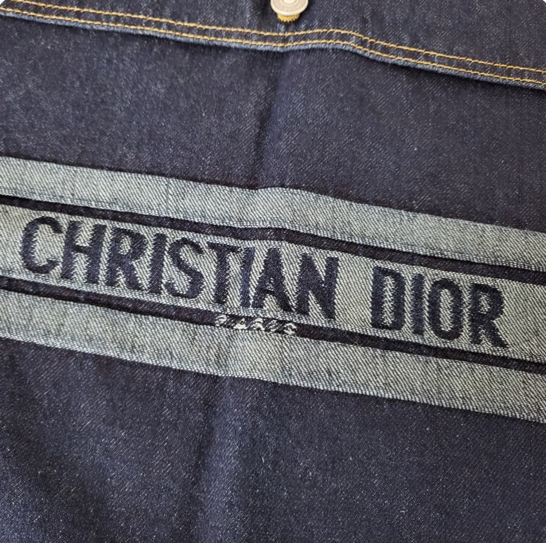 디올 데님 빅파우치 보조가방 의류정리파우치 상품이미지4