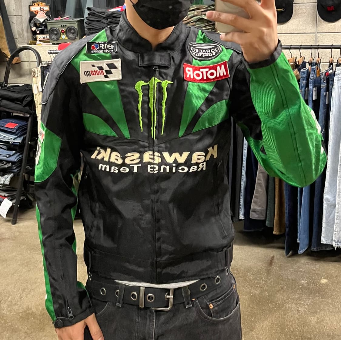 가와사키 레이싱 자켓 (95-100) 상품이미지1