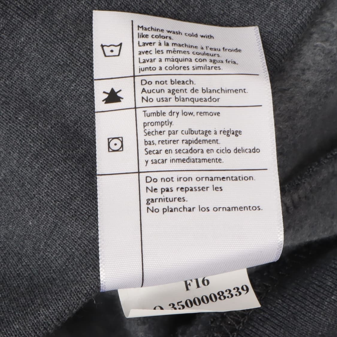 칼하트 챠콜그레이 미드웨이트 집업 자켓 상품이미지9