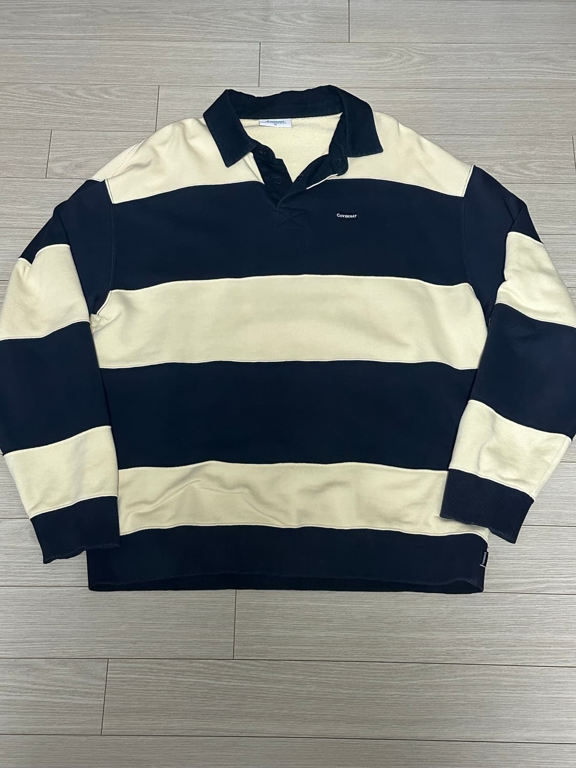 Covernat 카라 맨투맨 상품이미지1