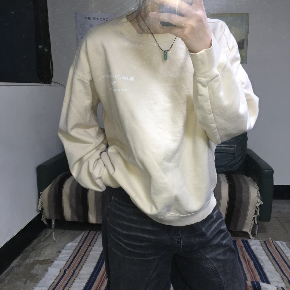 투티/0404 marithe + francois girbaud 맨투맨 상품이미지1