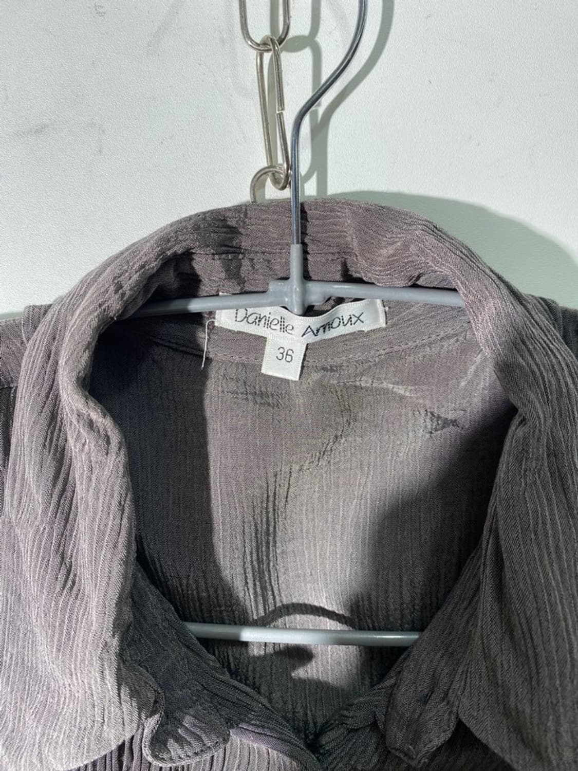 danielle amoux 플리츠 셔츠 상품이미지3