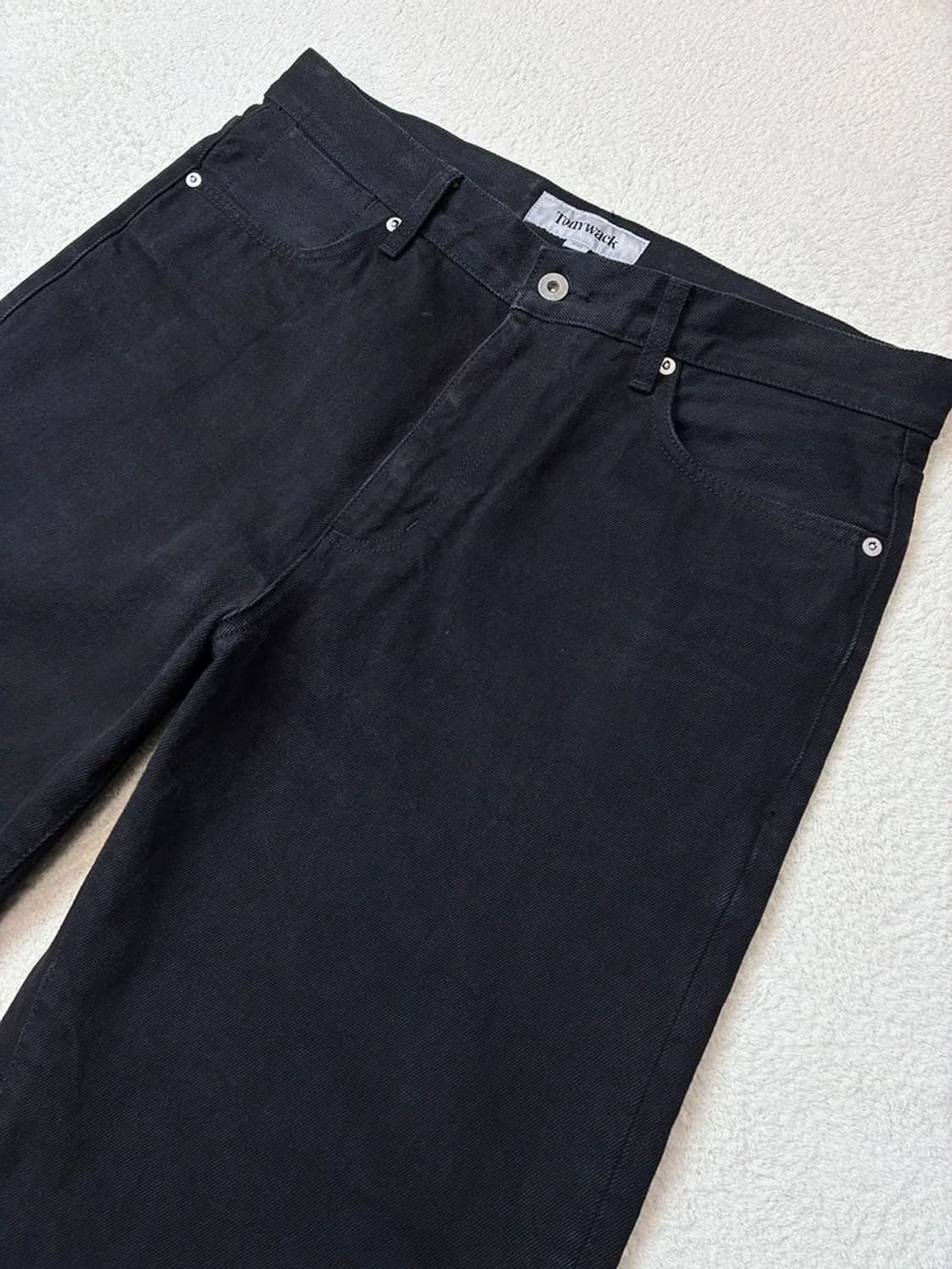 토니웩 TonyWack 와이드 레그컷 데님진  팬츠 PN5844    상품이미지2