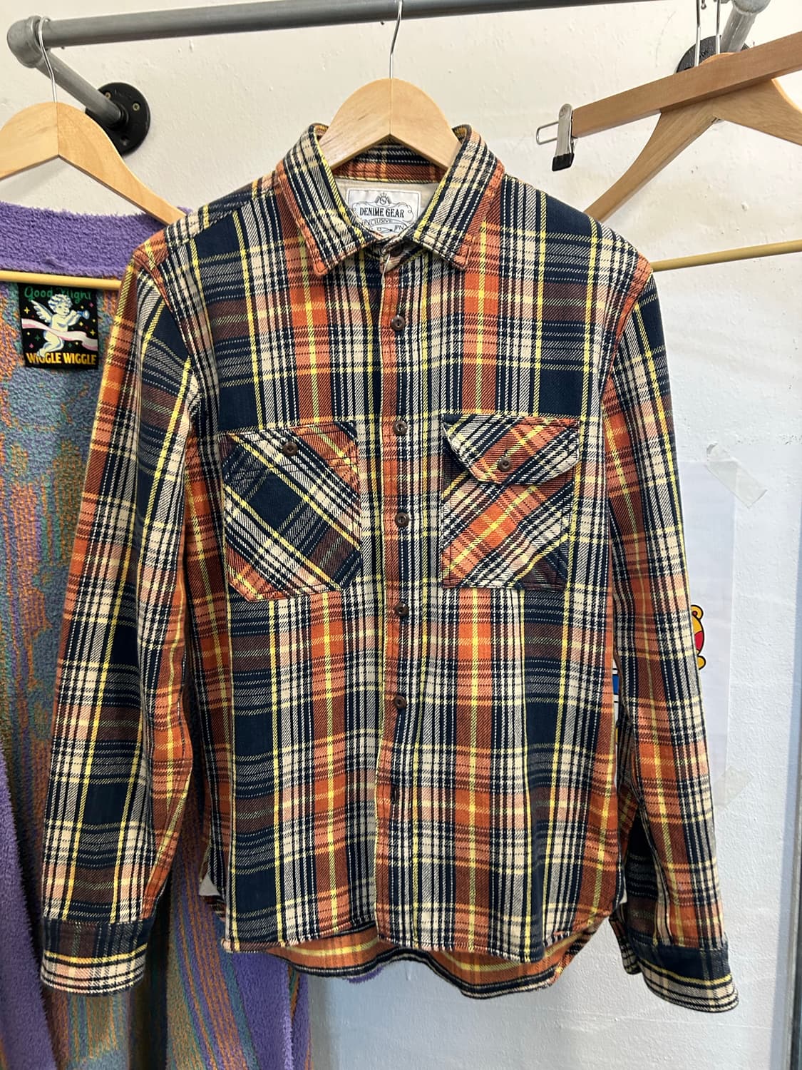 드님 denime gear jpn plaid shirt 상품이미지6