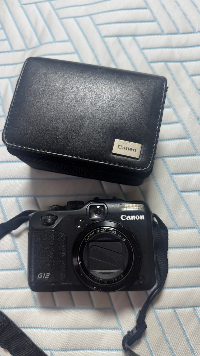 캐논 g12 판매합니다! 상품이미지1