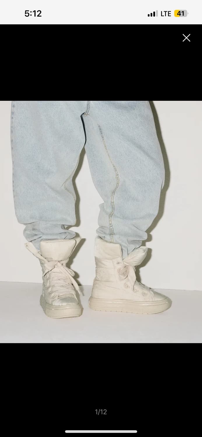 컨버스 척테일러 올스타 엘리먼츠 패딩 부츠 라이트 듄 릭오웬스 상품이미지4