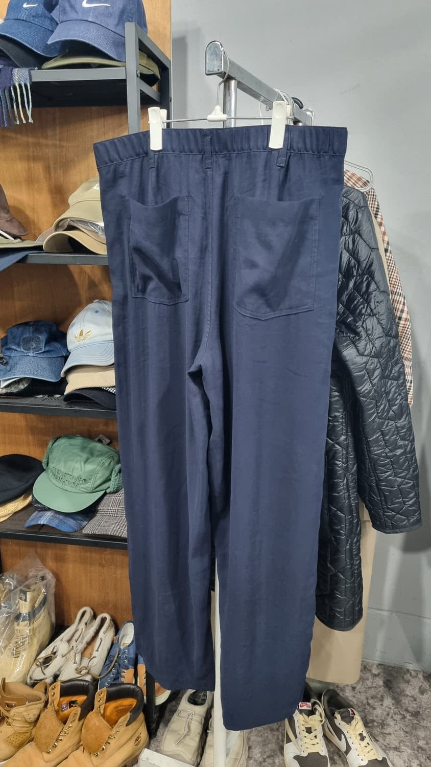 남성 세미와이드 자라바지 34~35(밴딩팬츠) 기장110 상품이미지2