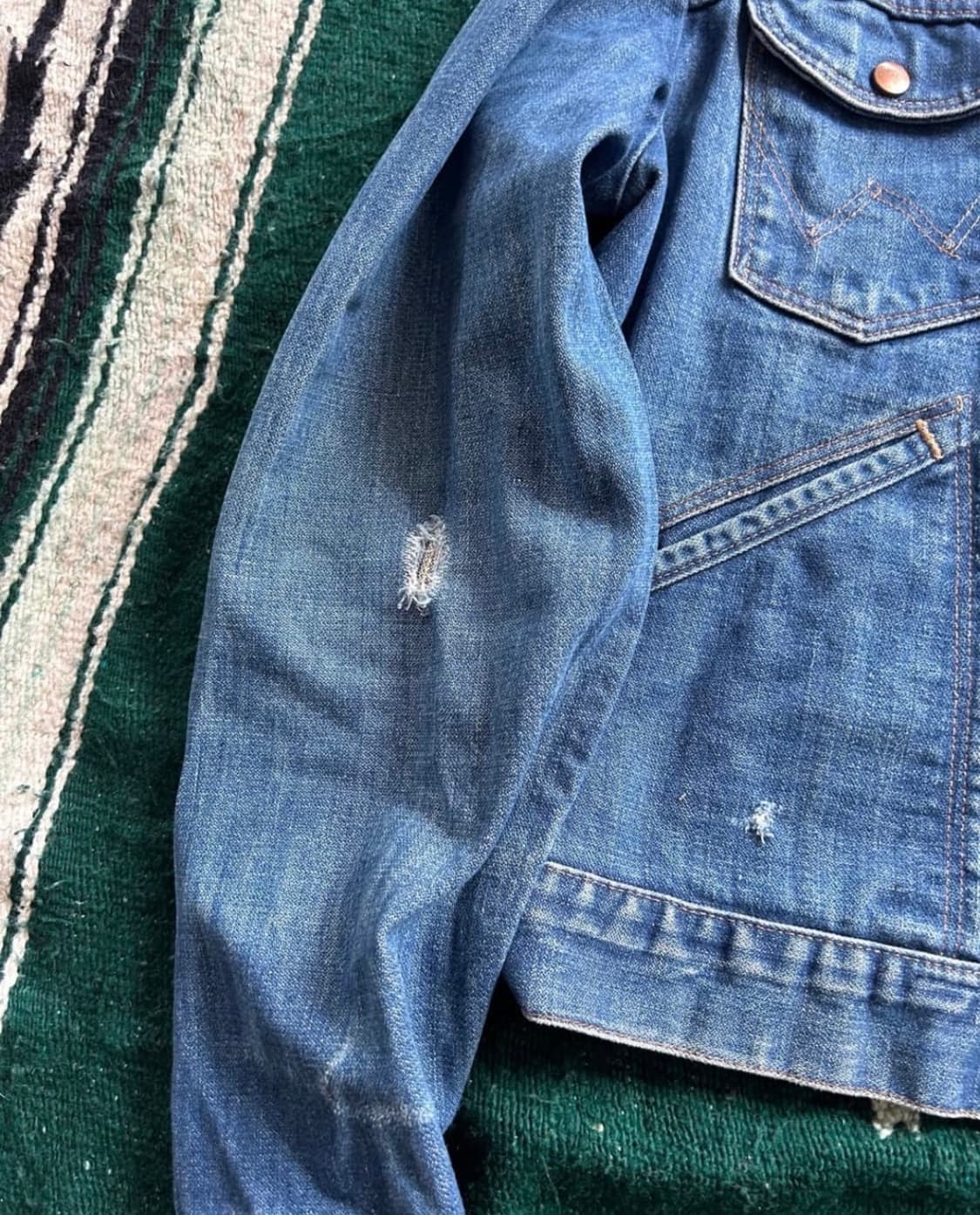 랭글러 70s 126mj 데님 자켓 상품이미지3