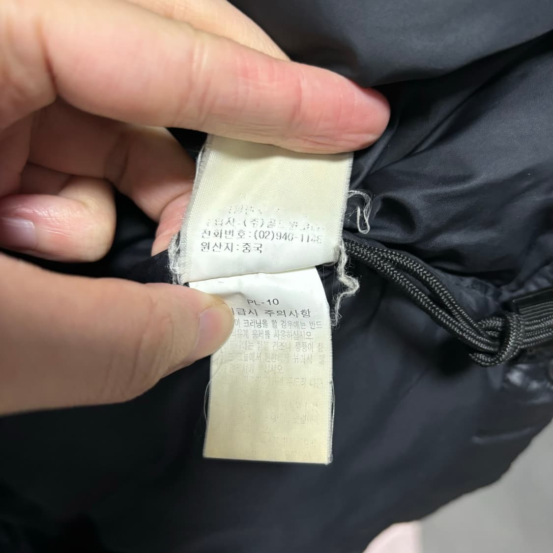 노스페이스 눕시 700 구스다운 패딩 검정 상품이미지5