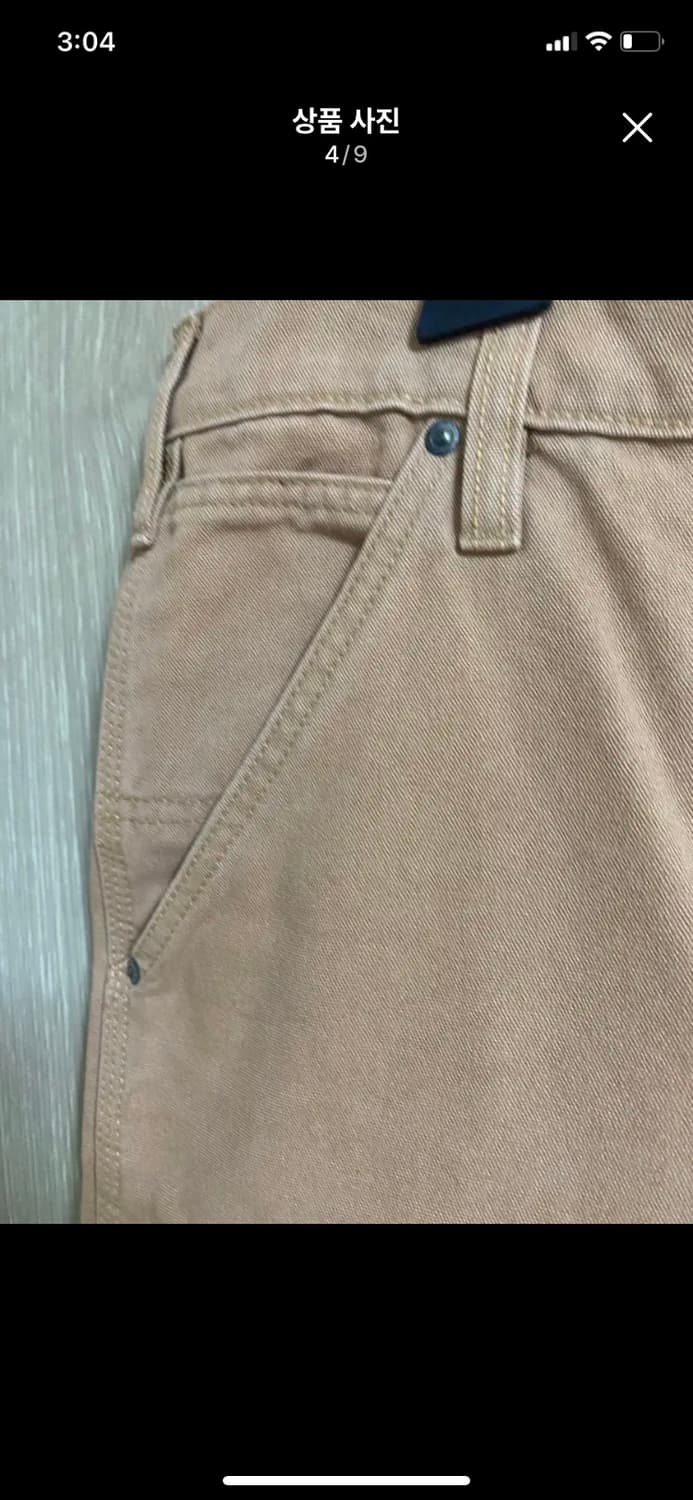 [CARHARTT] 칼하트 더블니 34사이즈 레귤러핏 상품이미지4