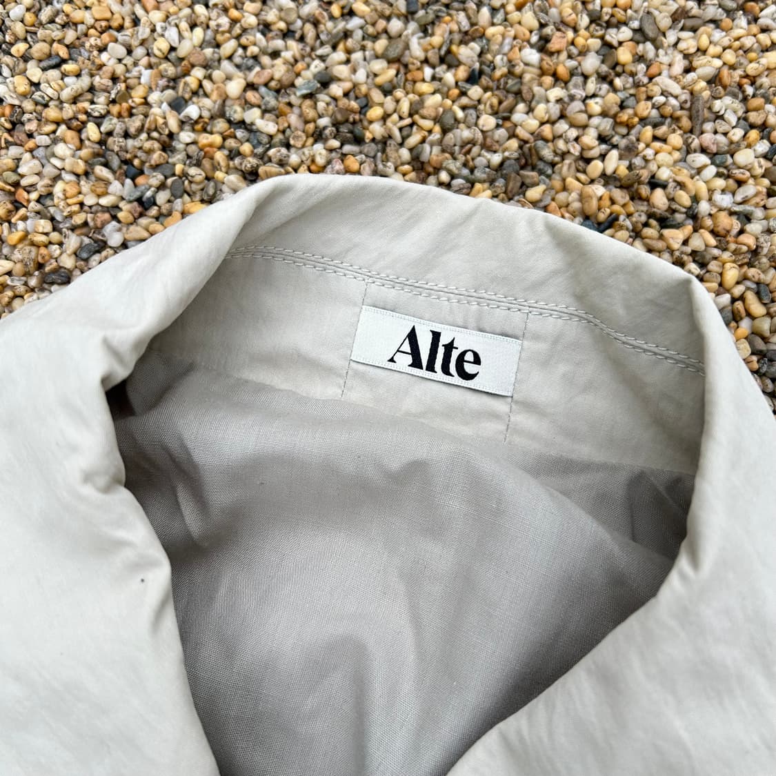 Alte 크롭 블루종 자켓 상품이미지5