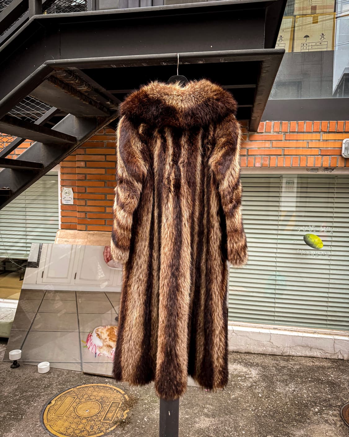 Real Mink Long Coat  리얼 밍크퍼 코트 상품이미지8