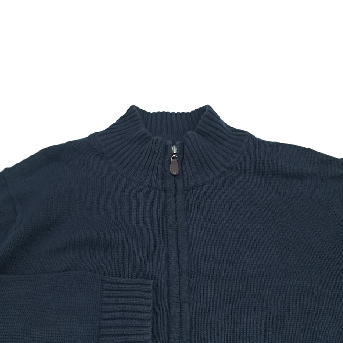 CN457 엘엘빈 2XLT 엘엘빈 다크네이비 집업 긴팔 니트 스웨터 상품이미지3