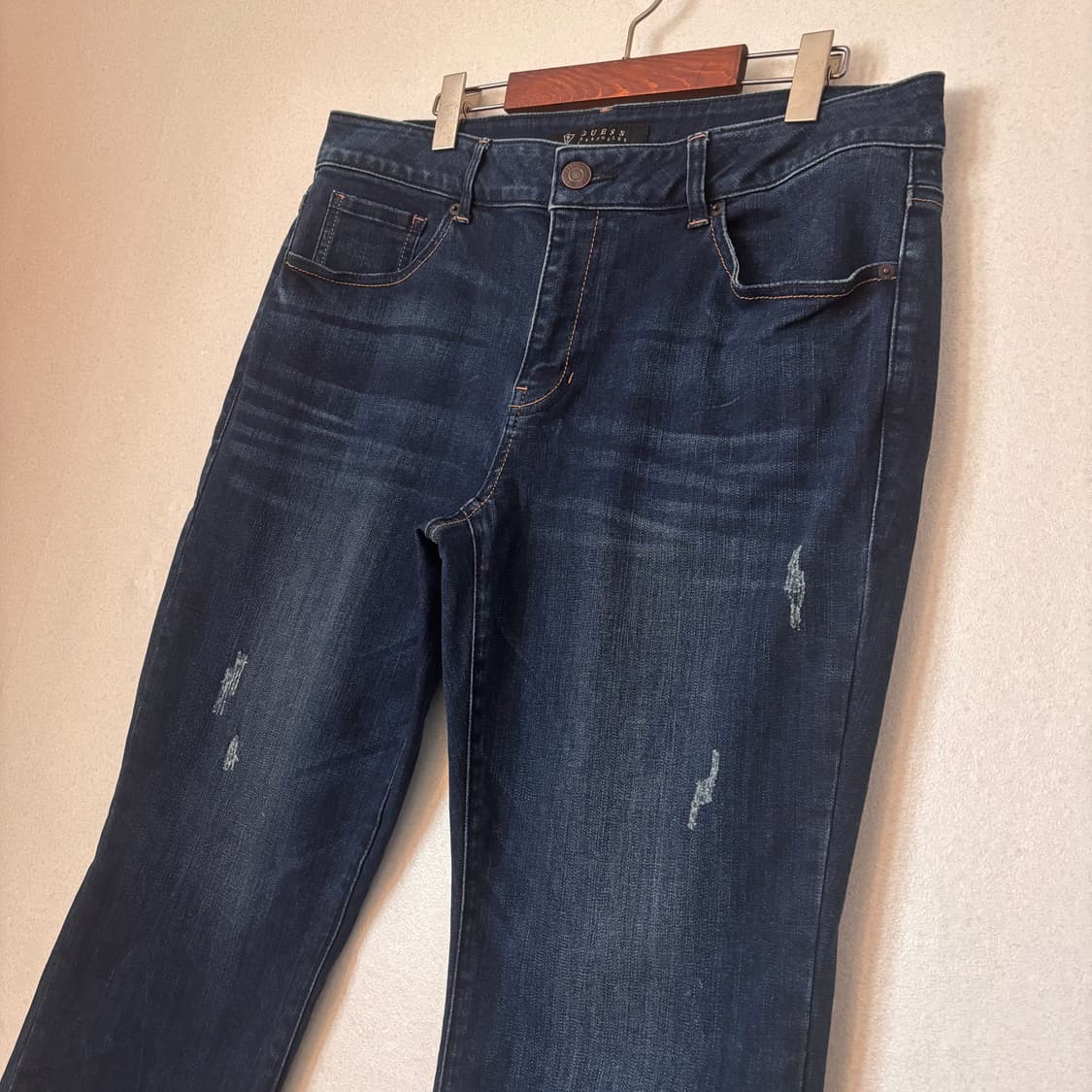 게스 청바지 스판 데님 여성 34 36 빅사이즈  상품이미지5