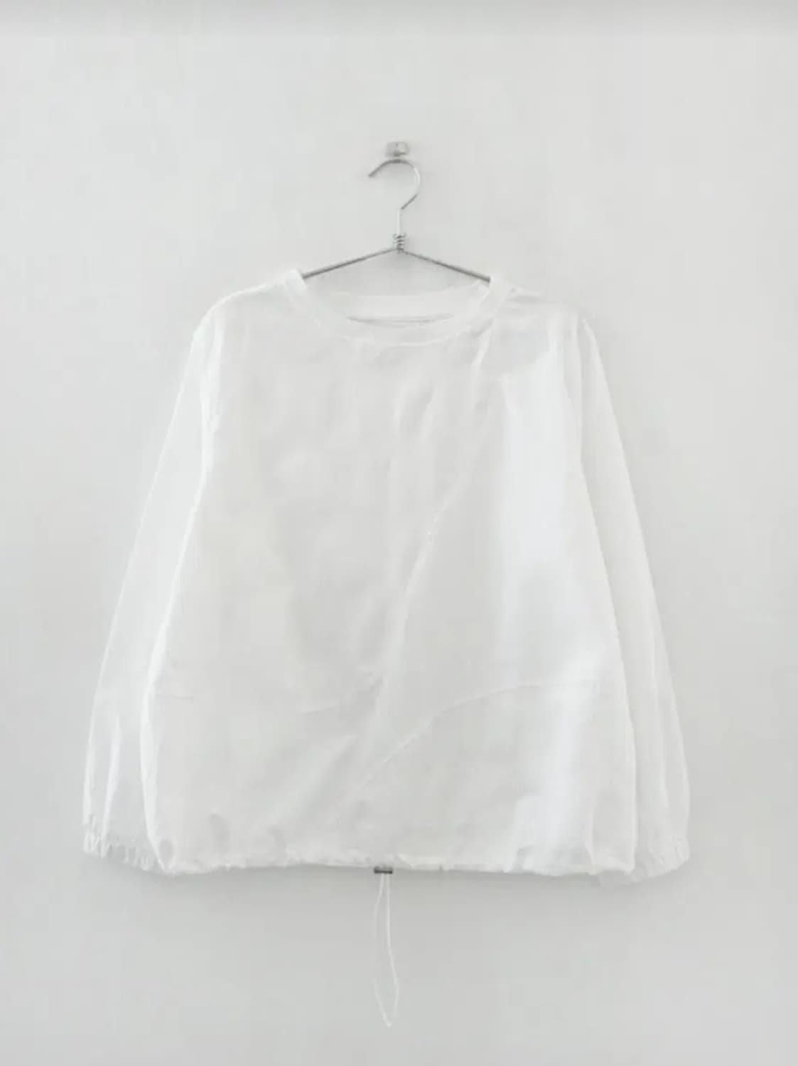 에프터먼데이 도트 텍스처 콤비 맨투맨 상품이미지4