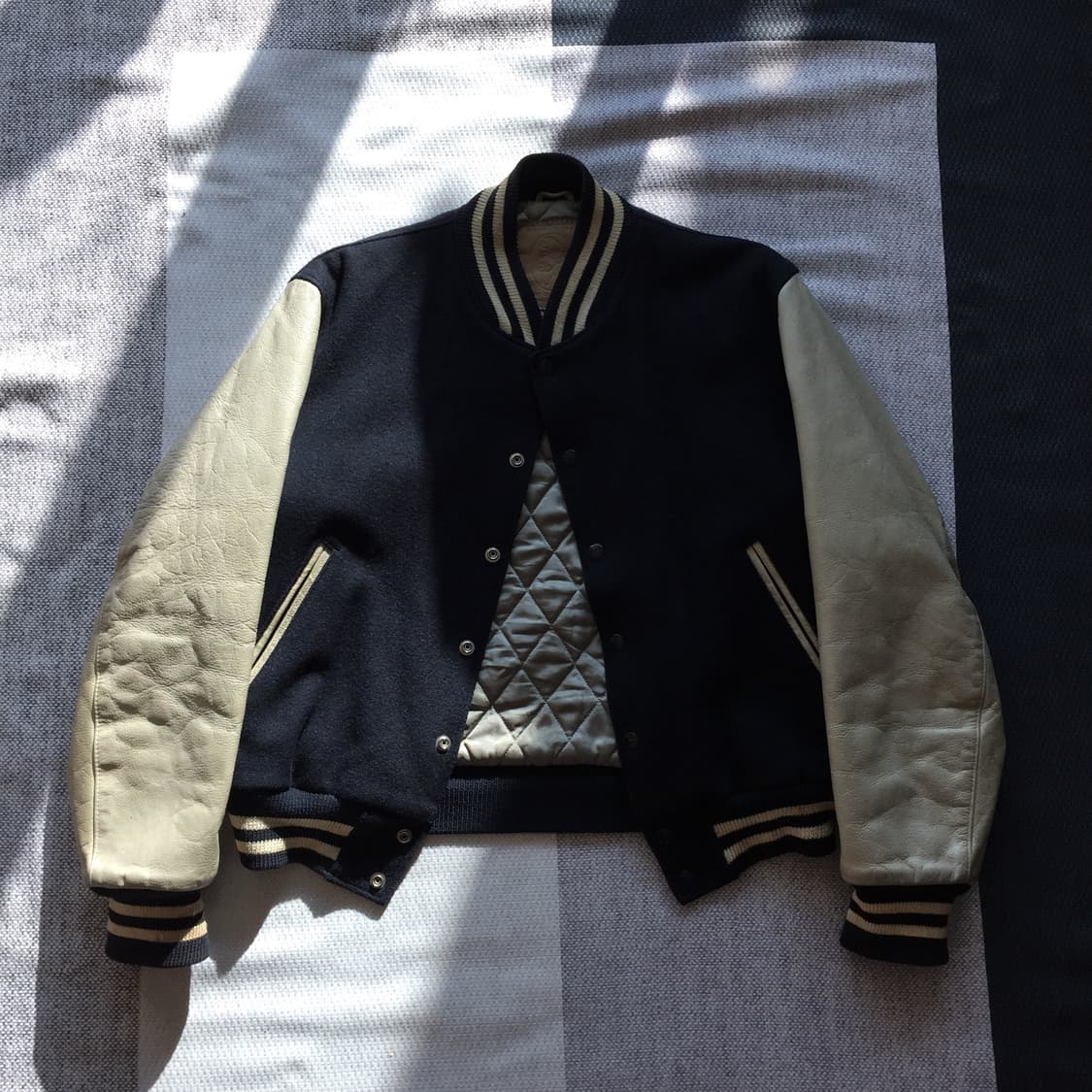 80s 빈티지 골든베어 바시티자켓 상품이미지1