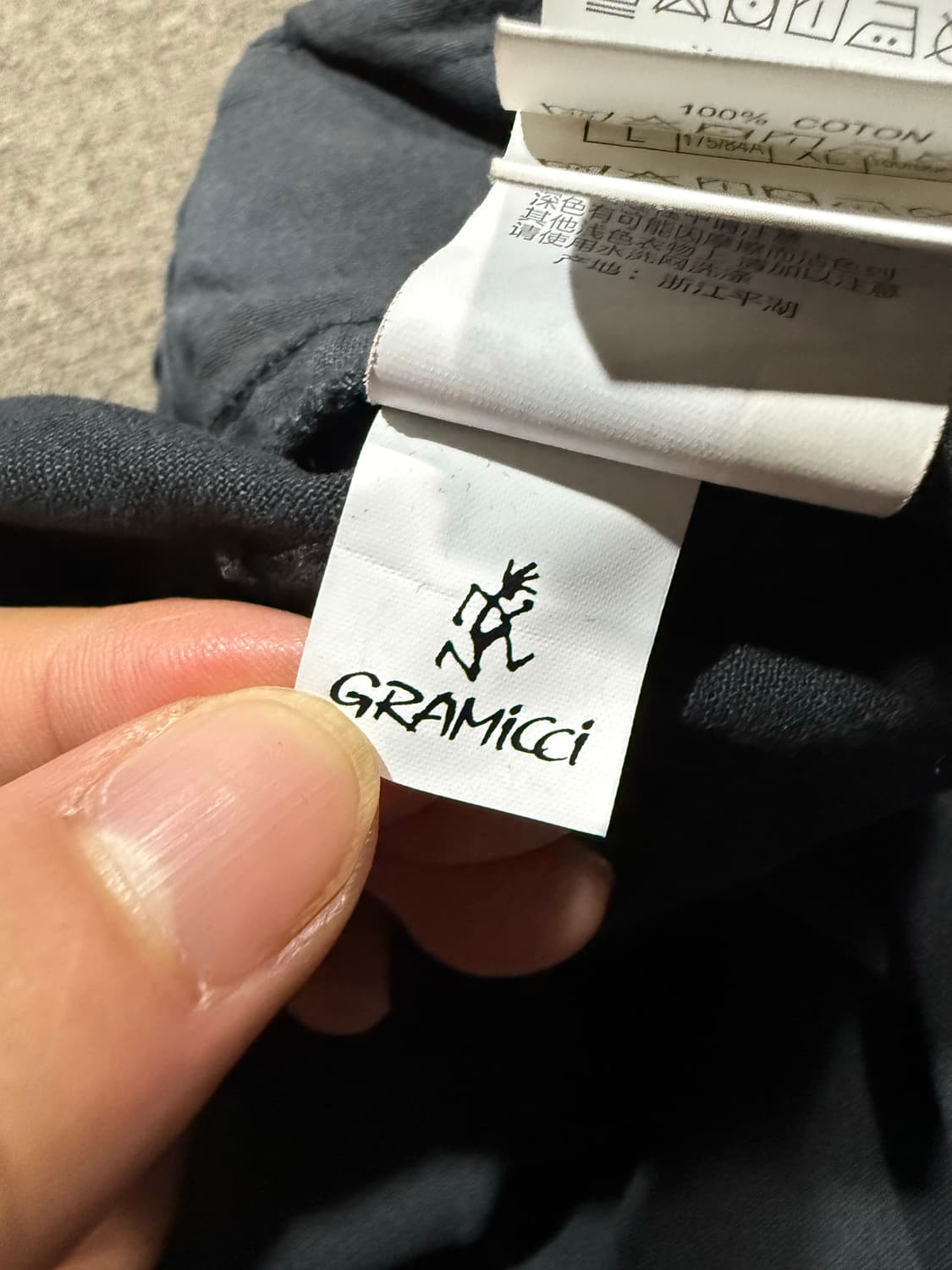 Gramicci X Beams 그라미치 X 빔즈 블랙 카고팬츠 상품이미지9