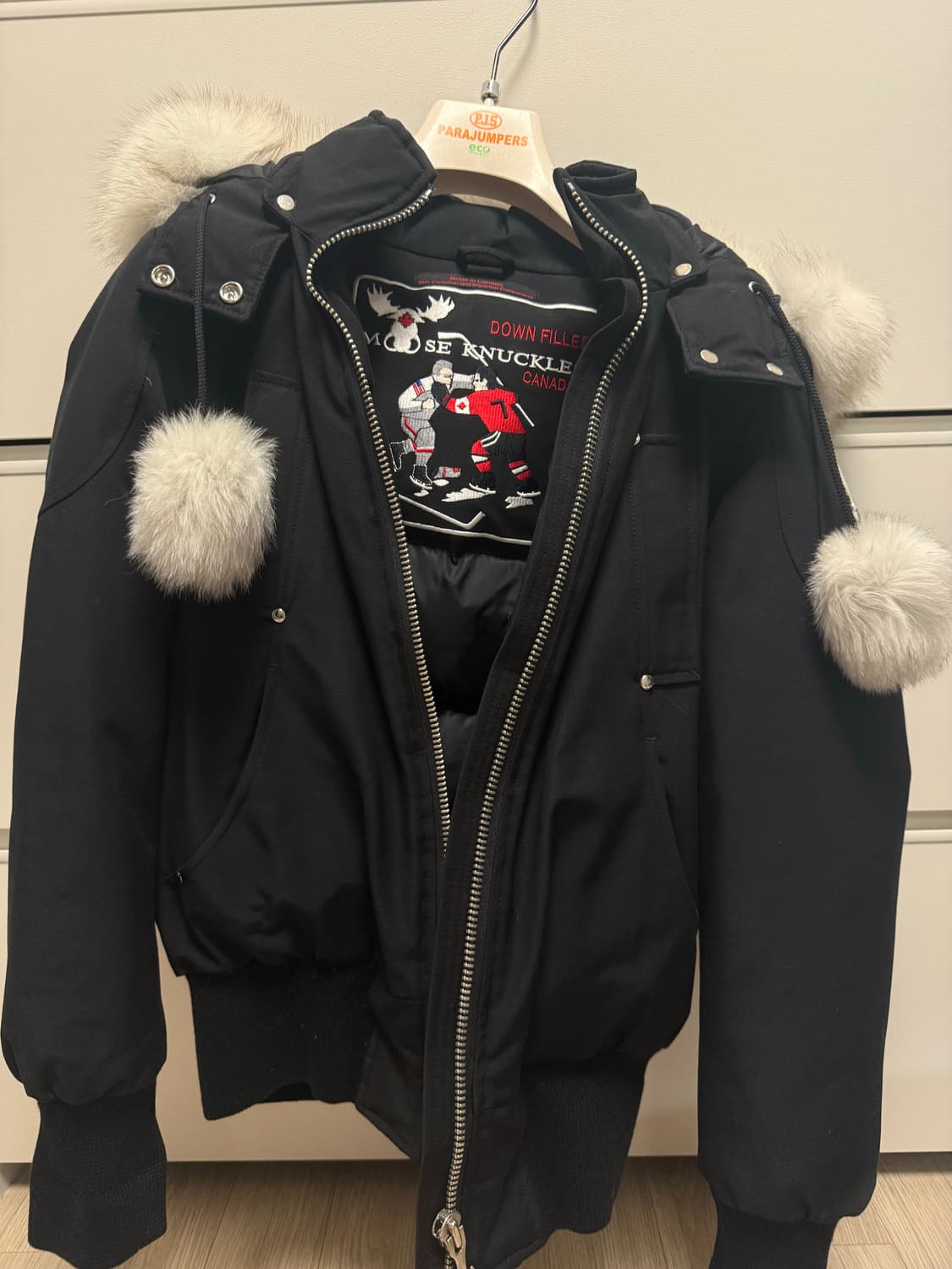 무스너클 패딩 s 상품이미지1