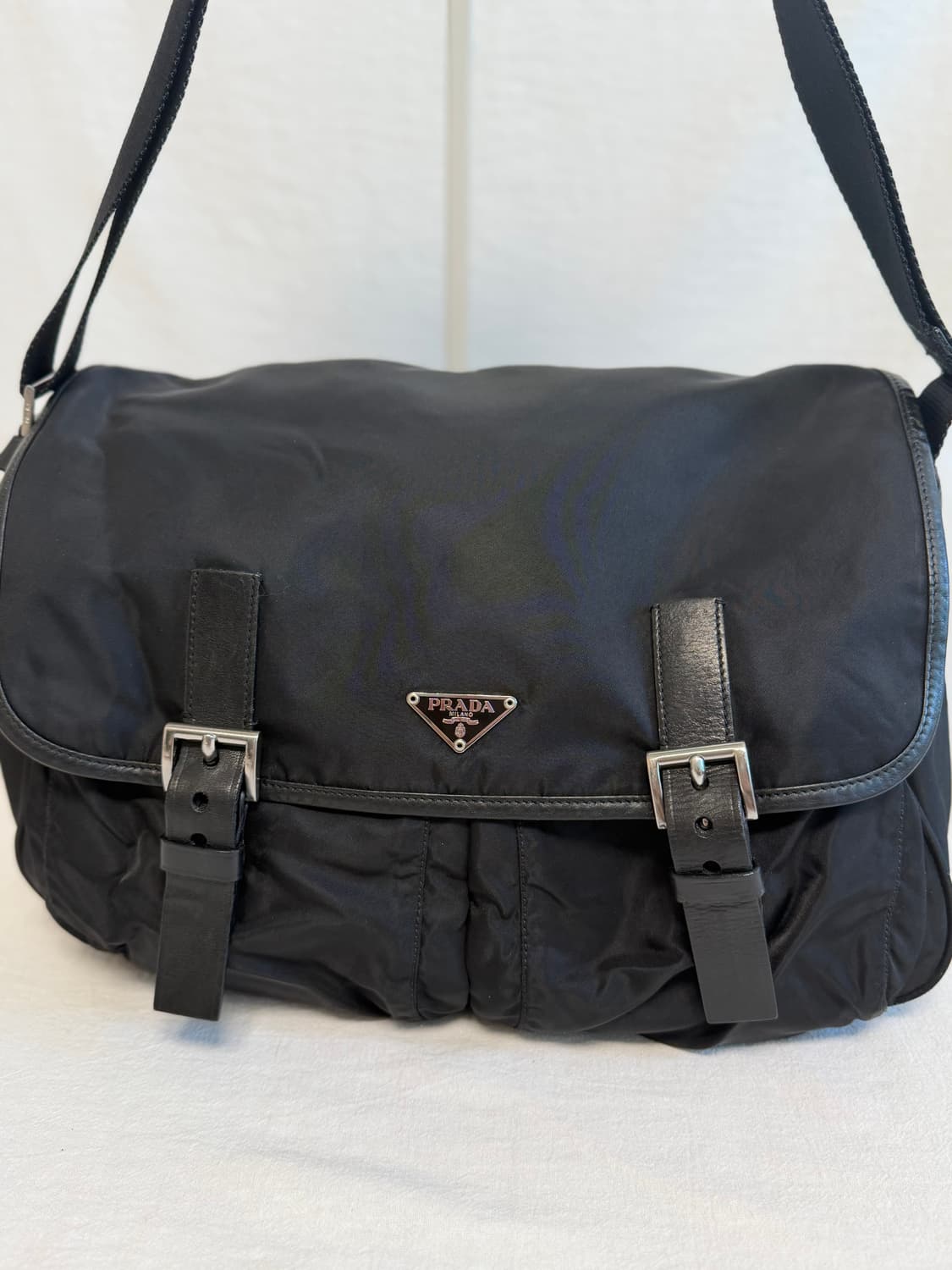 정품 프라다 포코노 나일론 크로스백 메신저백 숄더백 상품이미지4