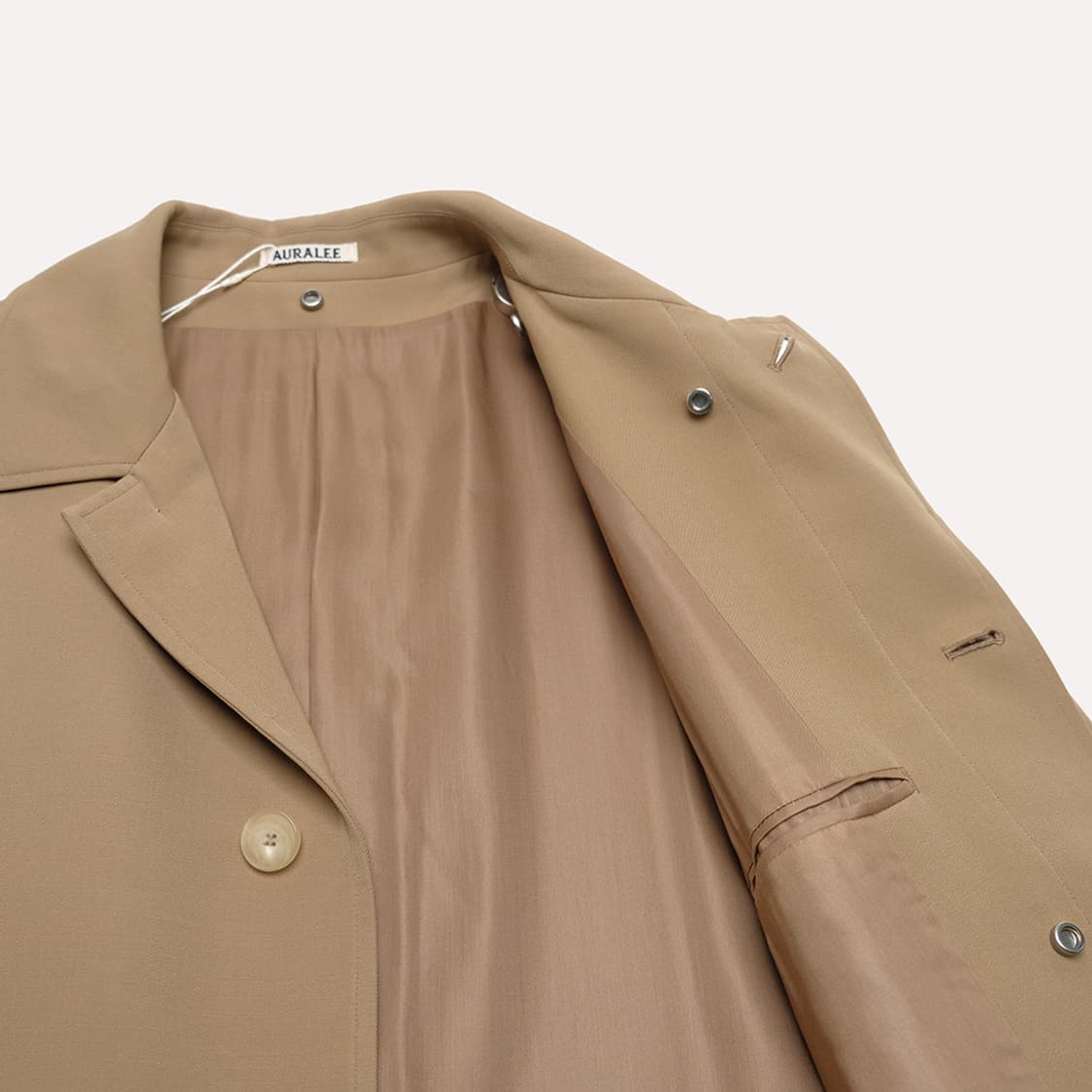 light wool max gabardine hooded coat 상품이미지7