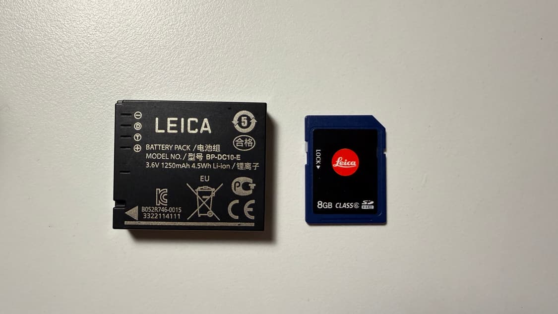 라이카 한정판 d-lux5 titanium 상품이미지3