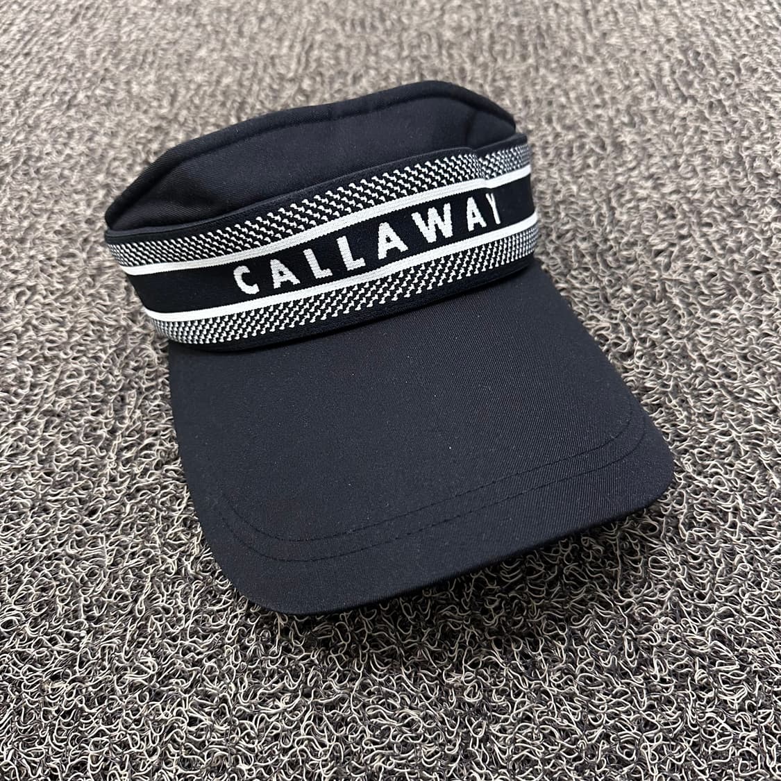 캘러웨이 블랙 썬캡 바이저 골프 모자 F 상품이미지1
